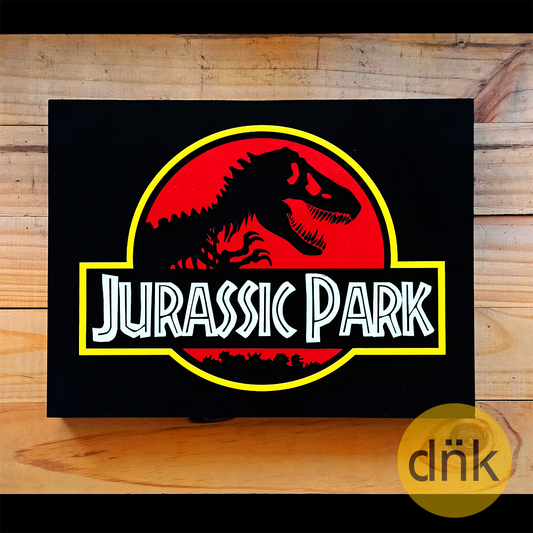 Cuadro 3D Jurassic Park