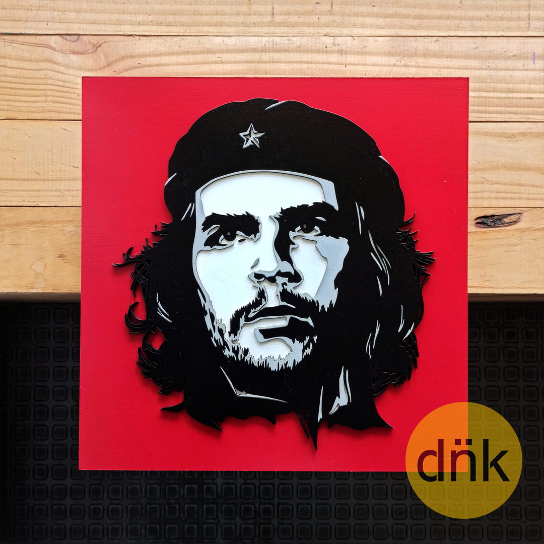 Cuadro 3D Che Guevara