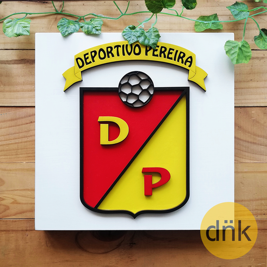 Cuadro 3D Escudo Deportivo Pereira