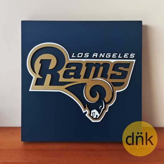 Cuadro 3D Los Angeles Rams