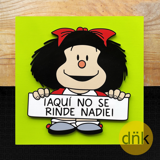 Cuadros 3D Mafalda