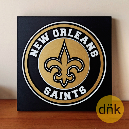 Cuadro 3D New Orleans Saints