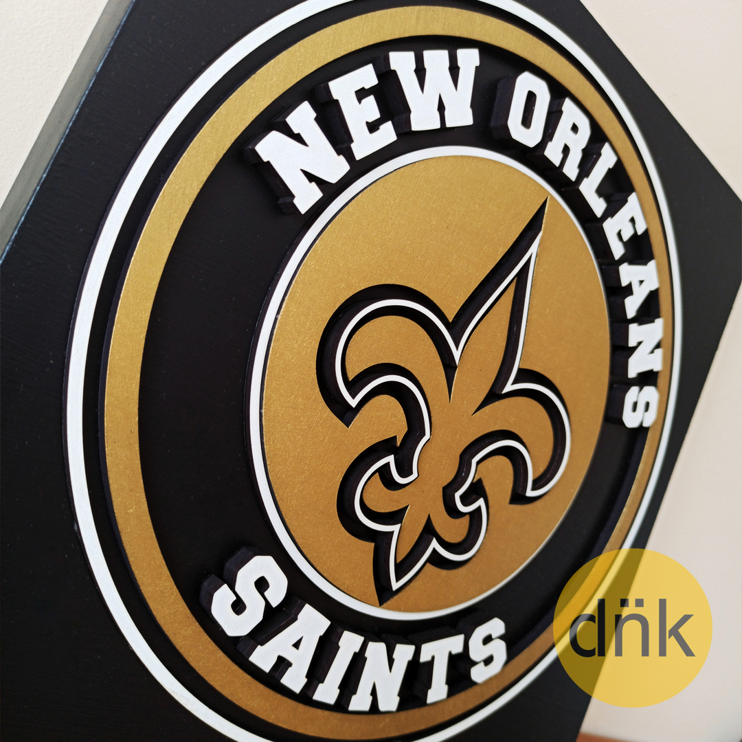 Cuadro 3D New Orleans Saints